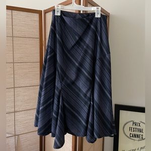 Y2K inspired a line midi skirt